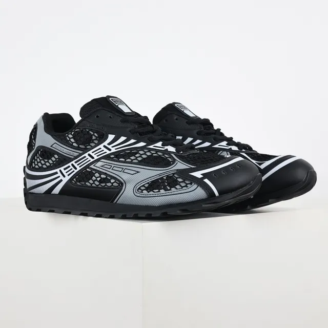 Bottega Veneta Cassette Noir Argent Gris Blanc Chaussures Lifestyle 3