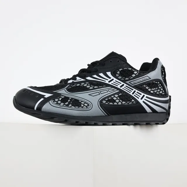 Bottega Veneta Cassette Noir Argent Gris Blanc Chaussures Lifestyle 9