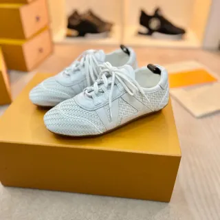 Bottega Veneta Cassette Woven Leather White Lifestyle Sneakers