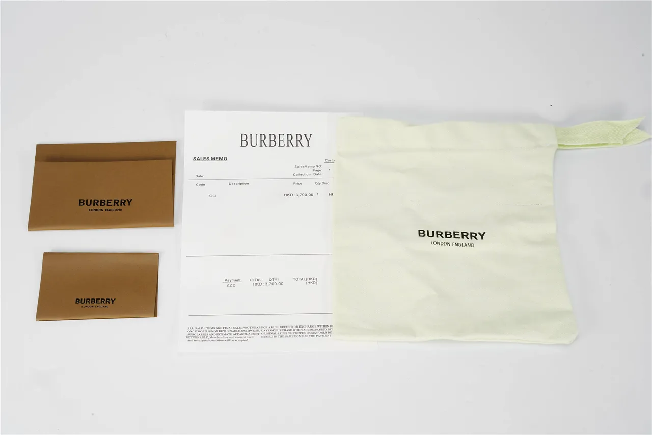 Burberry Brown Beige Kraft Paper Woven Textile Handles Handbag 2