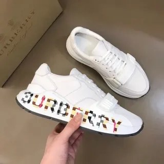 Burberry Lola সাদা বহুরঙ লোগো লাইফস্টাইল স্নিকার