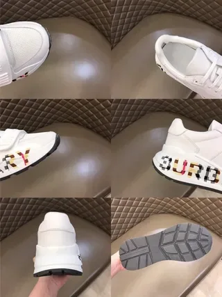 Burberry Lola Blanc Multicolore Logo Style de vie Baskets 3