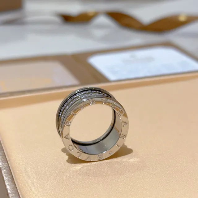 Bvlgari B.zero1 Multi-Band Pavé Diamond Ring 3