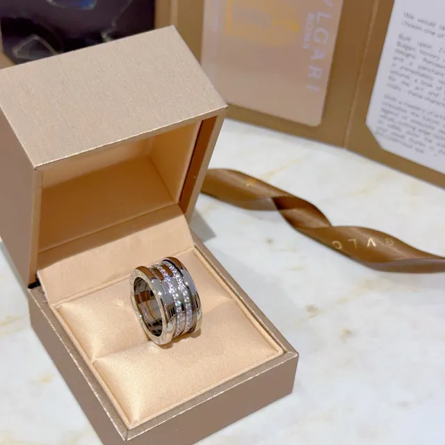Bvlgari B.zero1 Multi-Band Pavé Diamond Ring 8