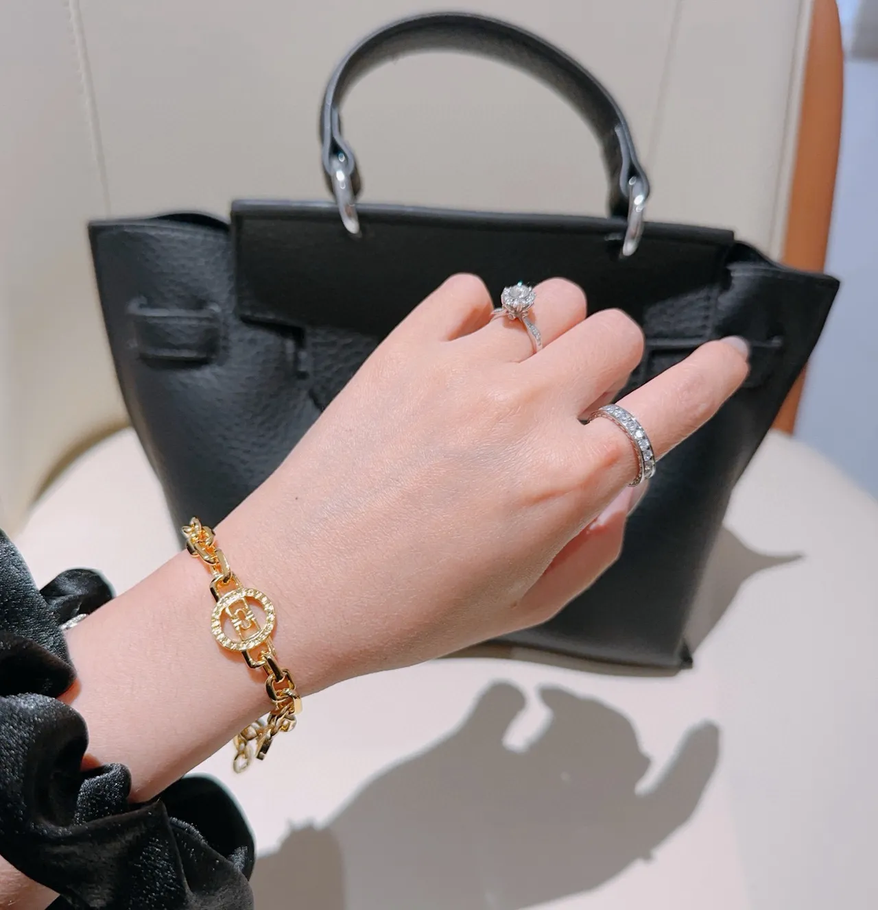 Bvlgari Bulgari Bulgari سوار سلاسل ذهبية 5