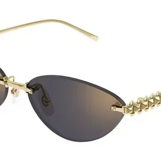 Cartier Diabolo de Cartier सोने के रंग खुरपी बिना किनारे बिल्ली की आँख सनग्लास