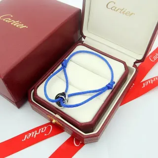 Cartier Juste un Clou नीली कॉर्ड ब्रेसलेट