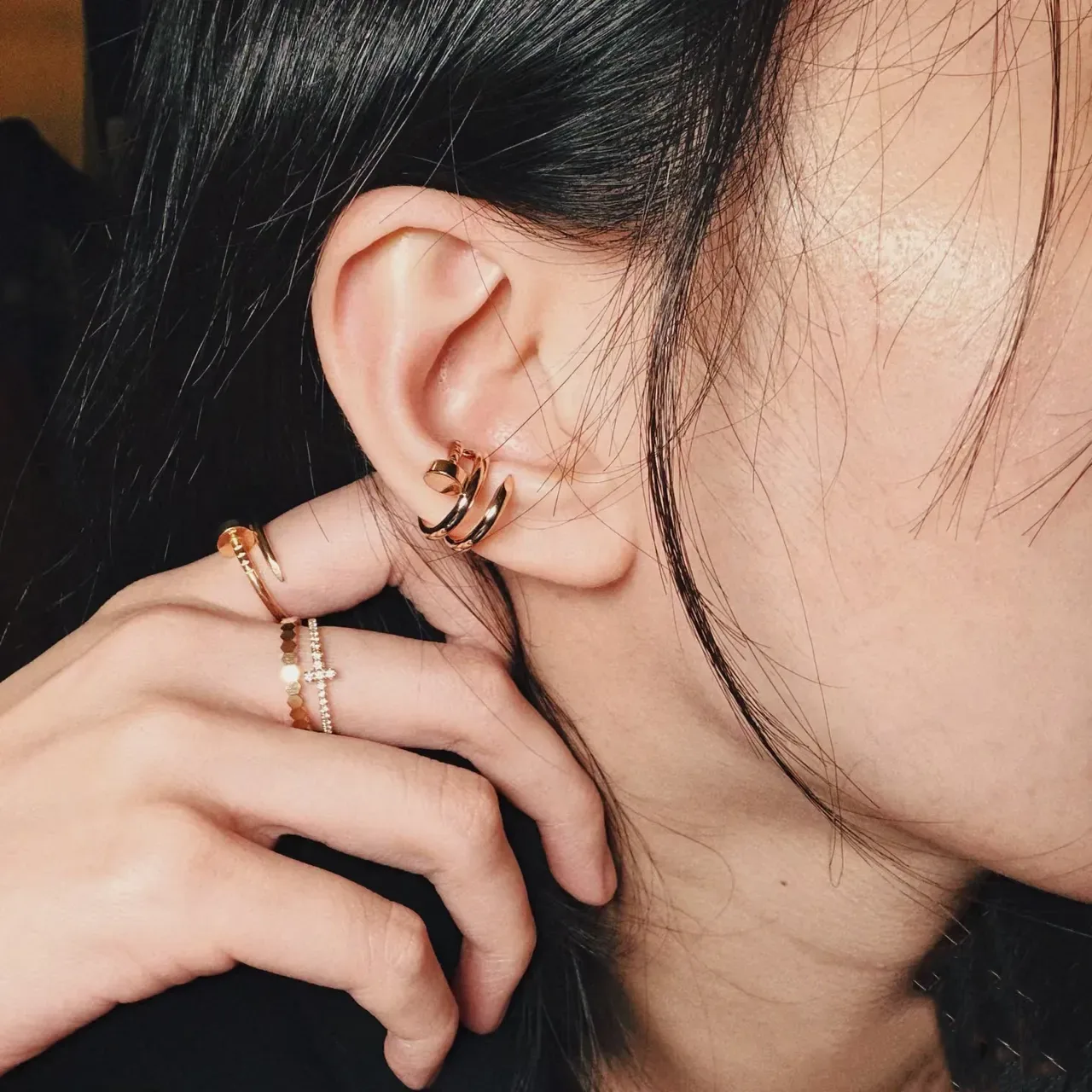 Cartier Juste un Clou Ear Cuff Or Poli 3