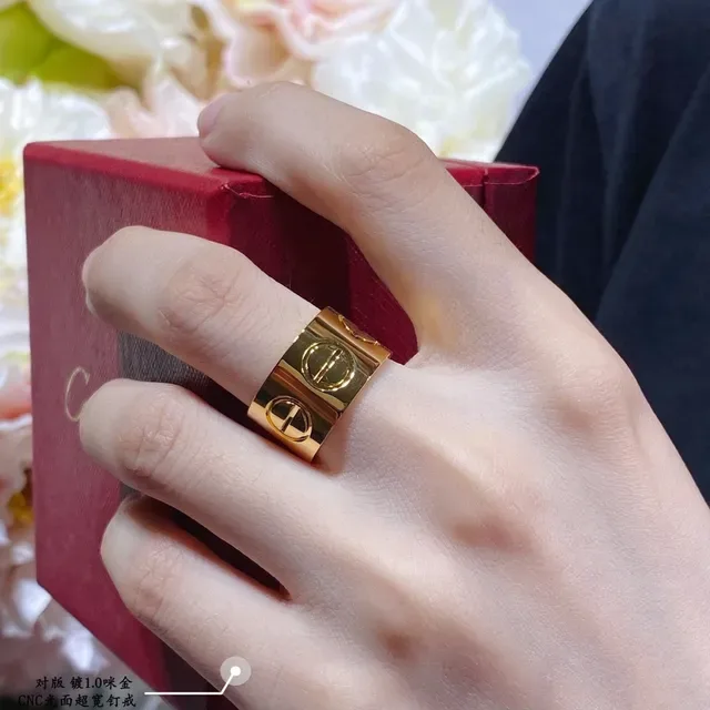 Bague Cartier Juste un Clou Or et Argent Bande Large Motif Tête de Vis 8
