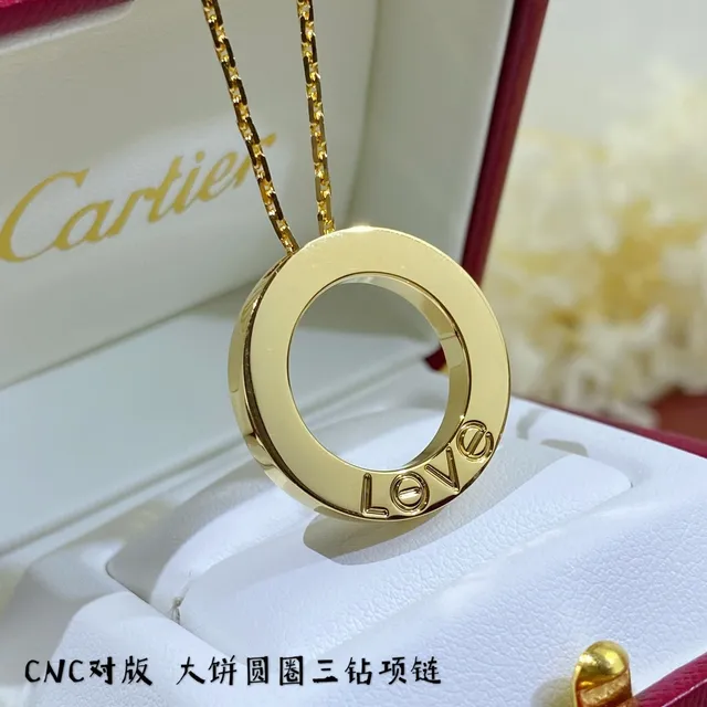 Cartier Juste un Clou Collar con colgante de círculo abierto 2
