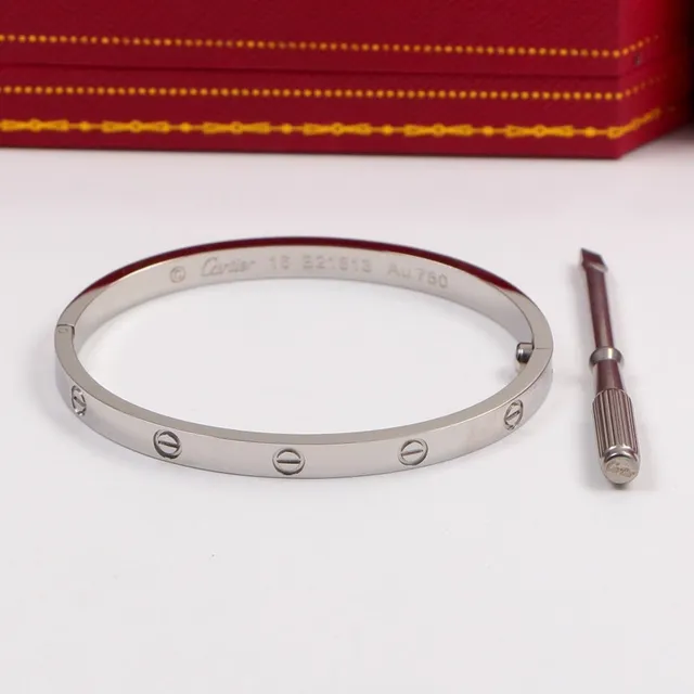 Cartier Love Bracelet Or rose Or jaune Argent Bracelets en métal multiton 4