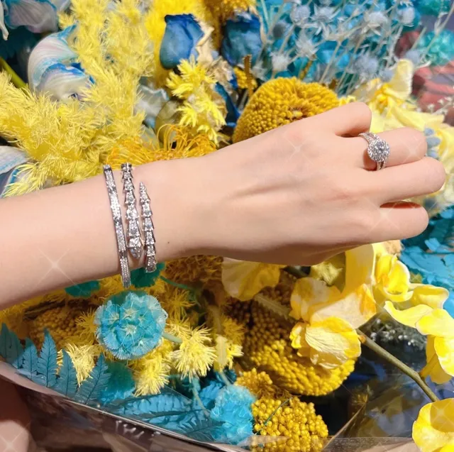 Cartier Love Pavé Motif à Vis Or Tricolore Bracelets 9