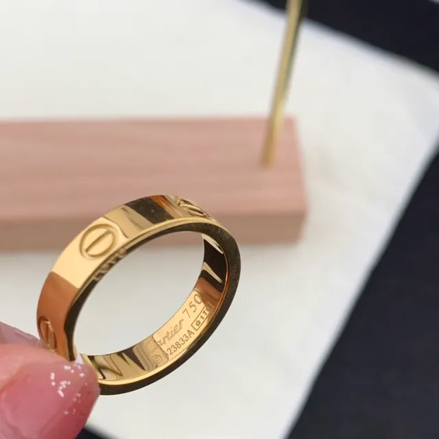 Bagues Cartier Love Argent Or Rose Or Jaune 2