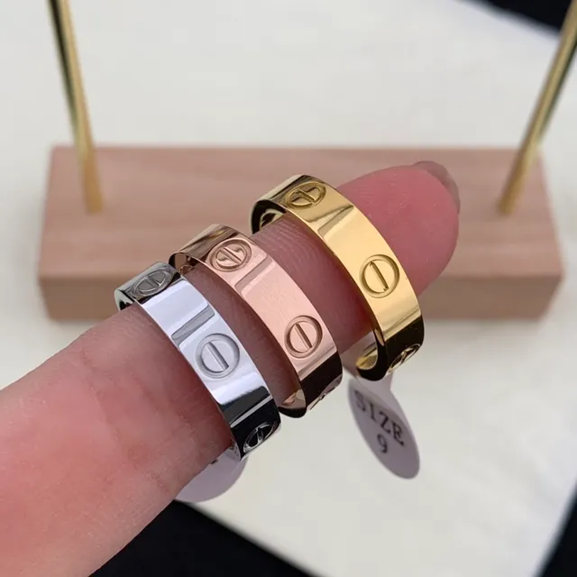 Bagues Cartier Love Argent Or Rose Or Jaune 3