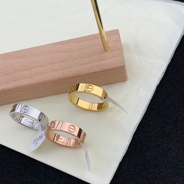 Bagues Cartier Love Argent Or Rose Or Jaune 5