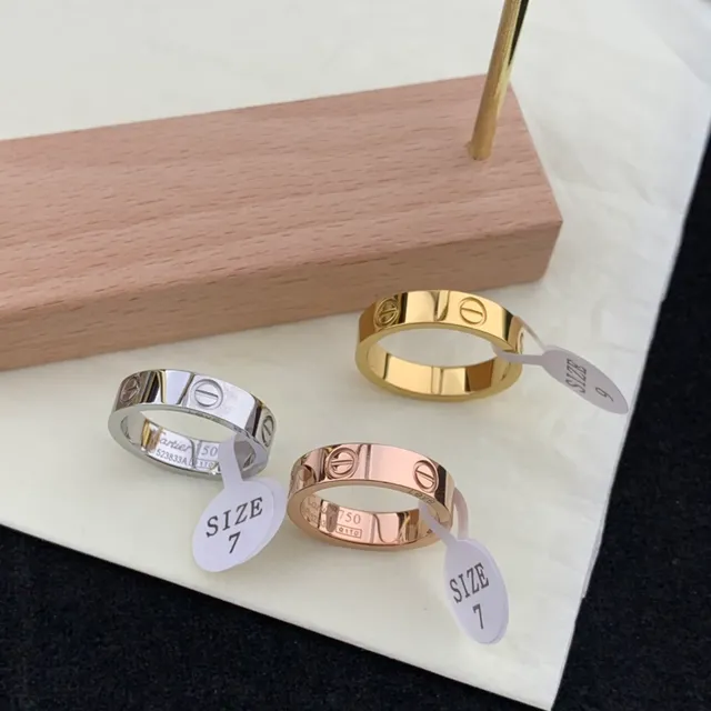 Bagues Cartier Love Argent Or Rose Or Jaune 6