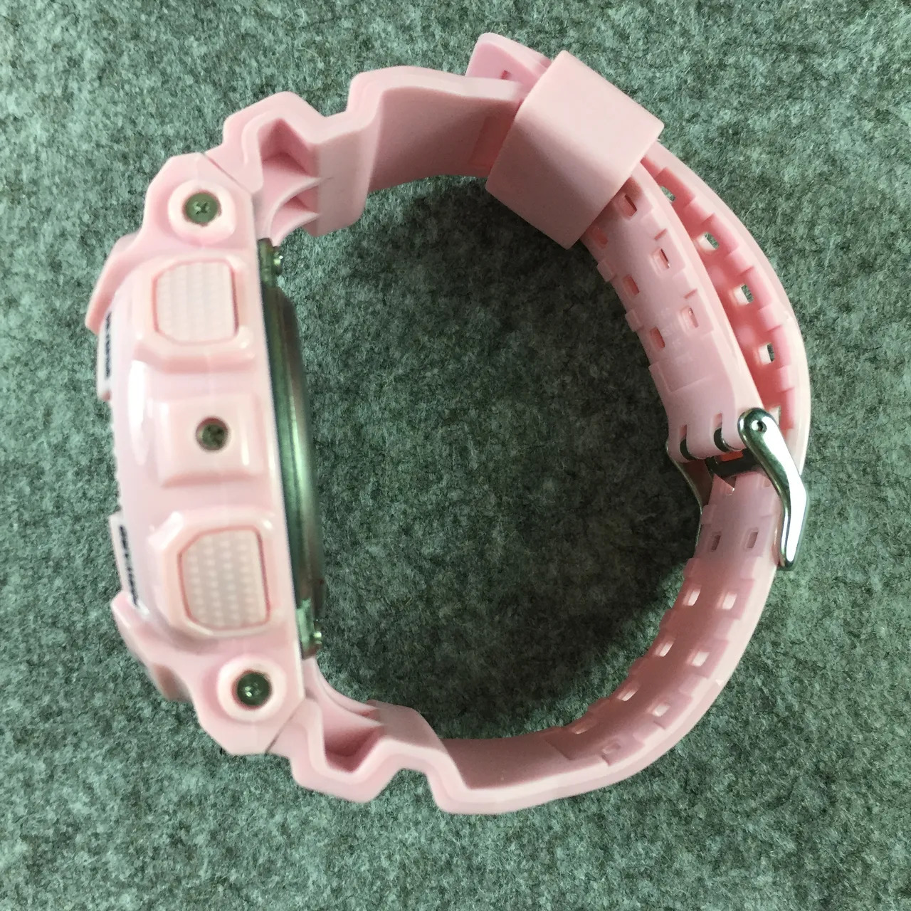 Casio G-Shock GA-100 Montre Sportive en Résine Rose 11
