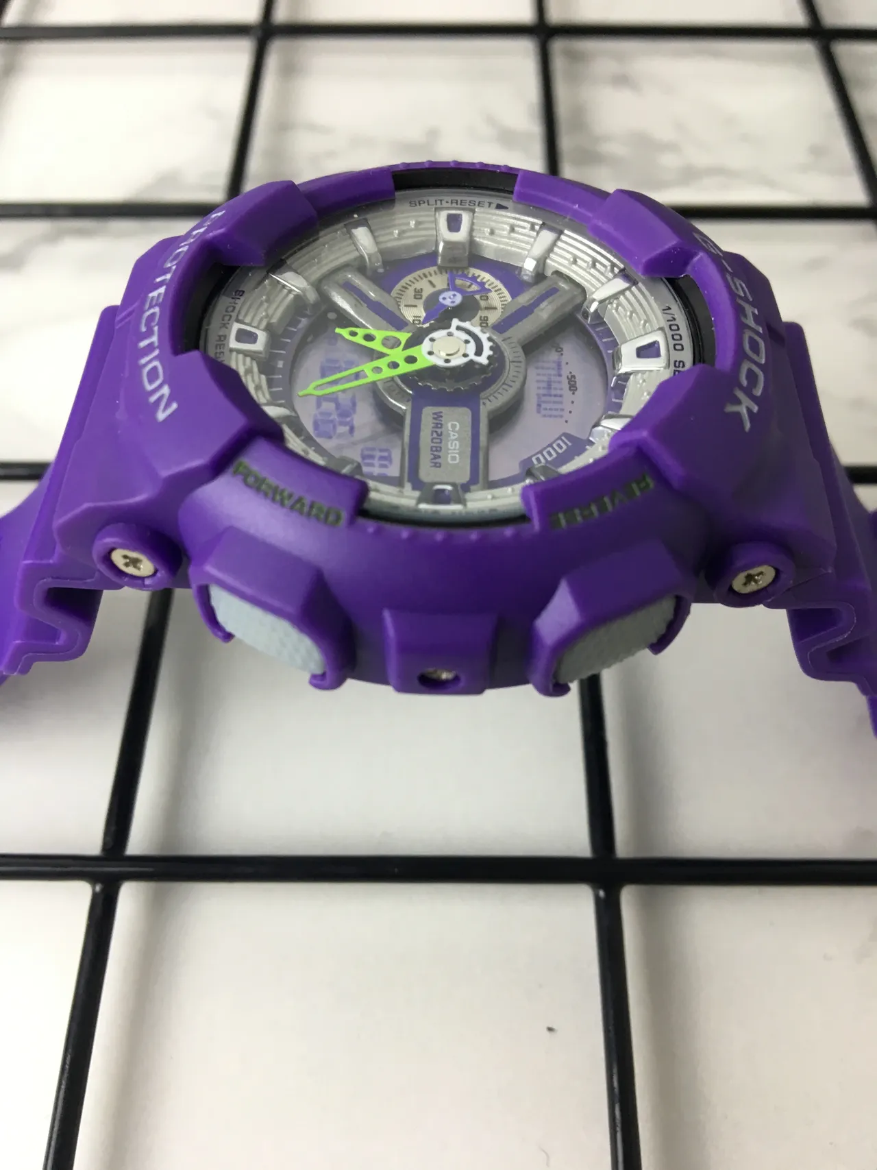 Casio G-Shock GA-100 Relógio Esportivo Roxo 4