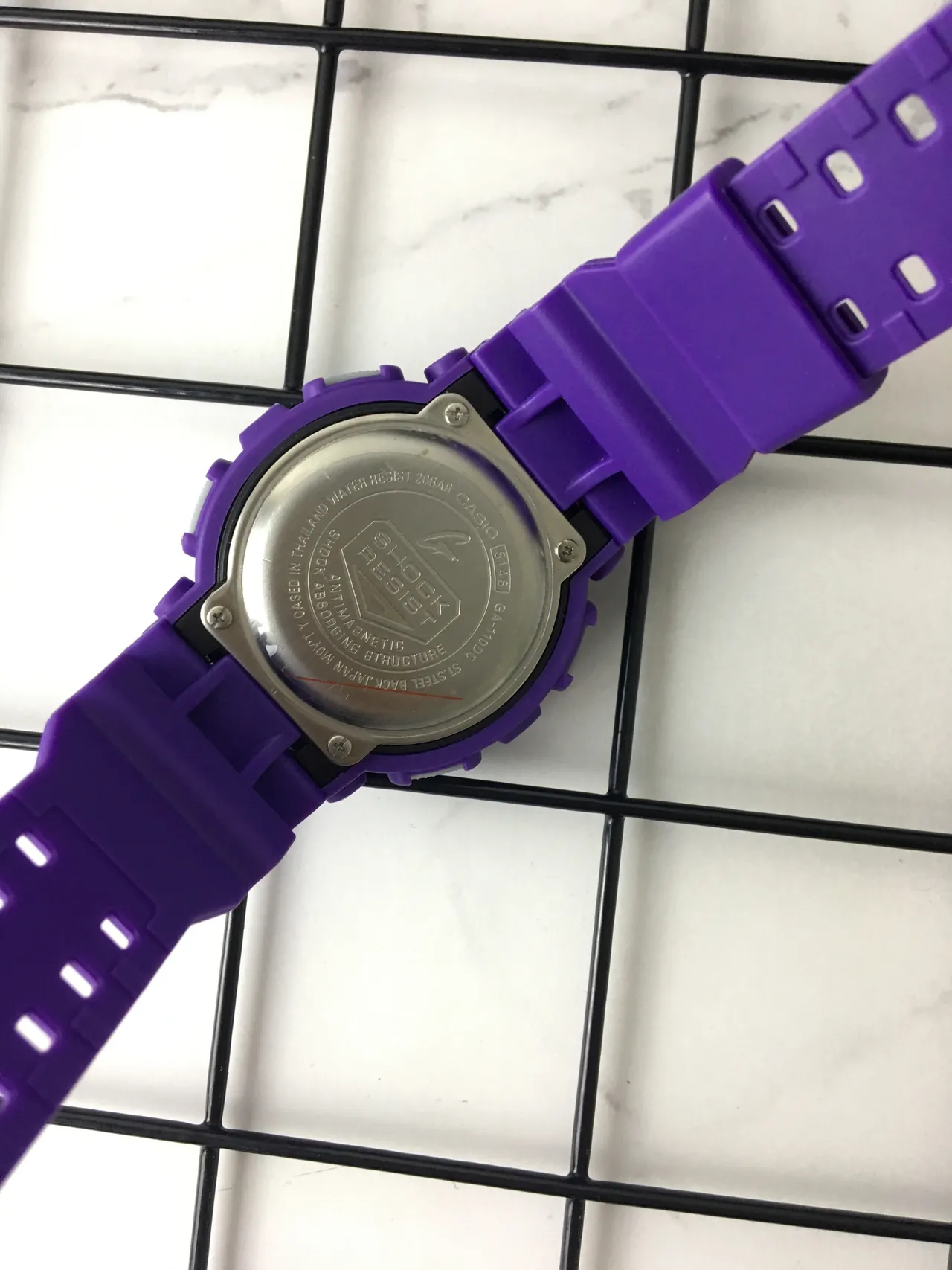 Casio G-Shock GA-100 Relógio Esportivo Roxo 5