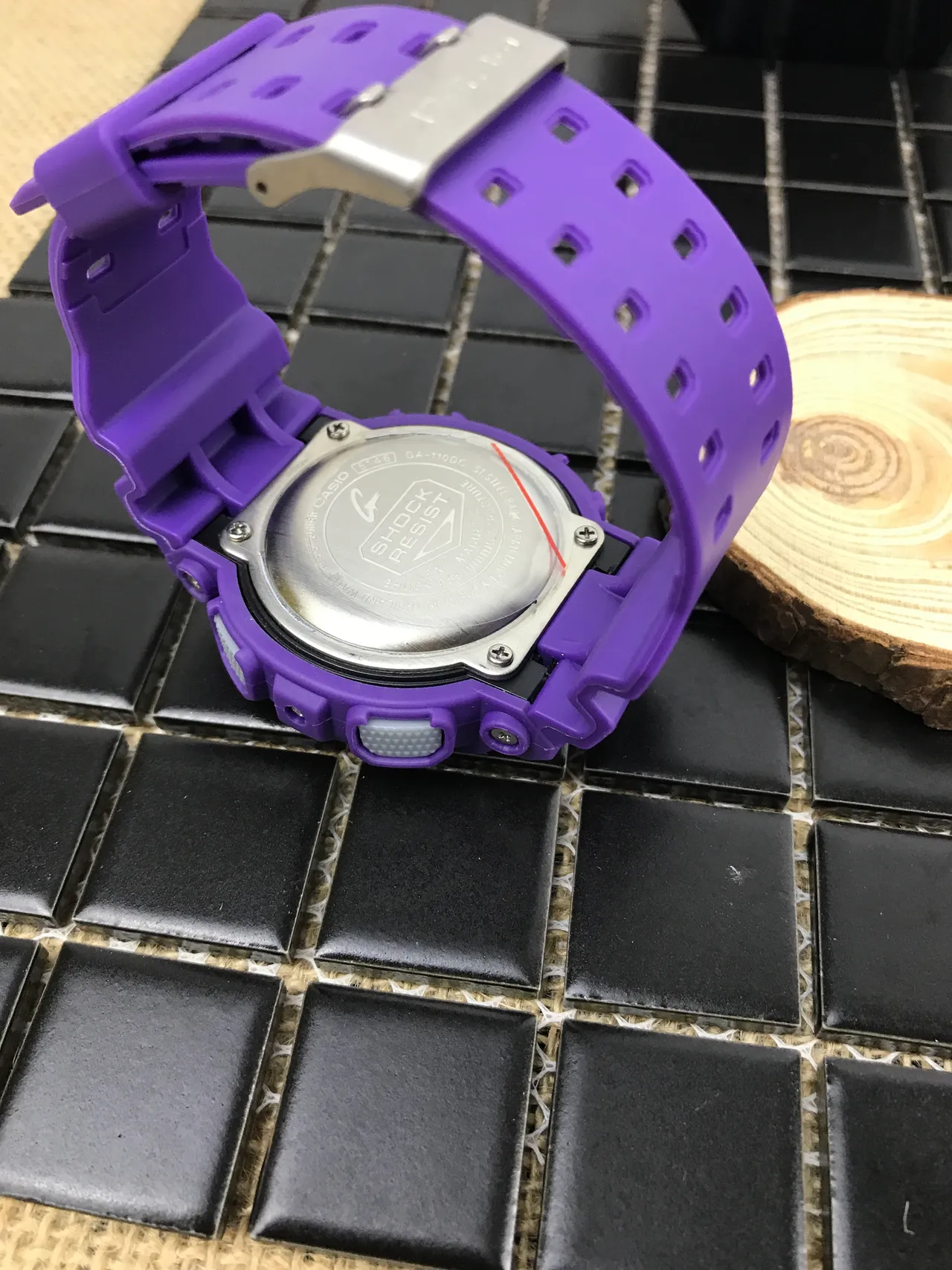 Casio G-Shock GA-100 Relógio Esportivo Roxo 7