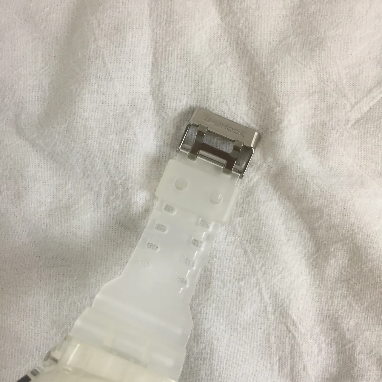 Casio GA-110 Transparent Gold Resin Case Hardware Watch 4