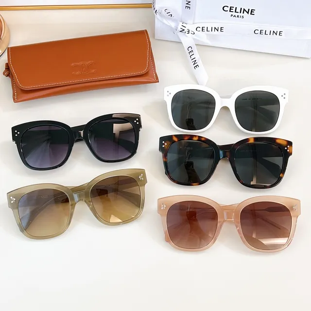 Celine Ava Tortoiseshell Oversized Square Sunglasses 4
