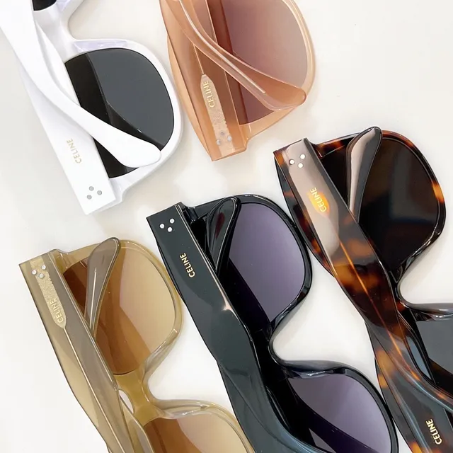 Celine Ava Tortoiseshell Oversized Square Sunglasses 5