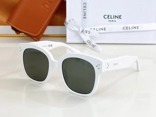 Celine Ava Tortoiseshell Oversized Square Sunglasses 7