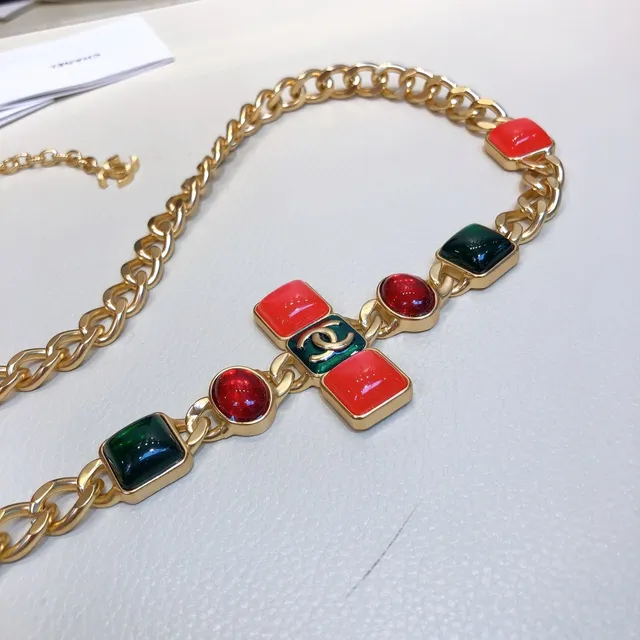 Chanel Enamel Tile and Cabochon Gold-Tone Fashion Belt Bag 3