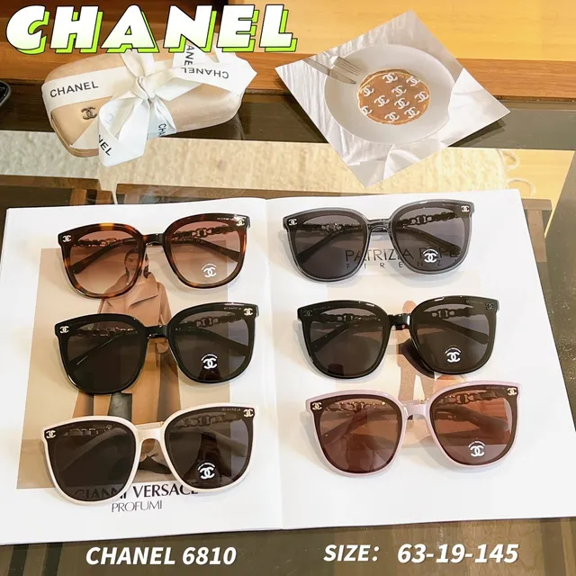 Chanel Trizia Cat-Eye Chain-Link Sunglasses 3
