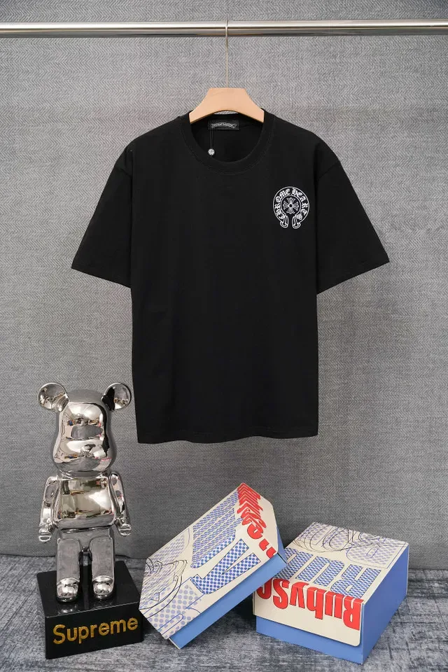 Chrome Hearts Circular Crest Graphic Black T-Shirt 2