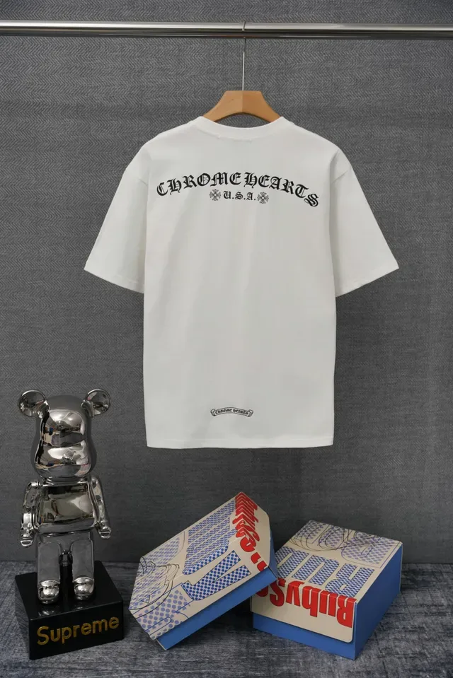 Chrome Hearts Pocket Tee White T-Shirt 4