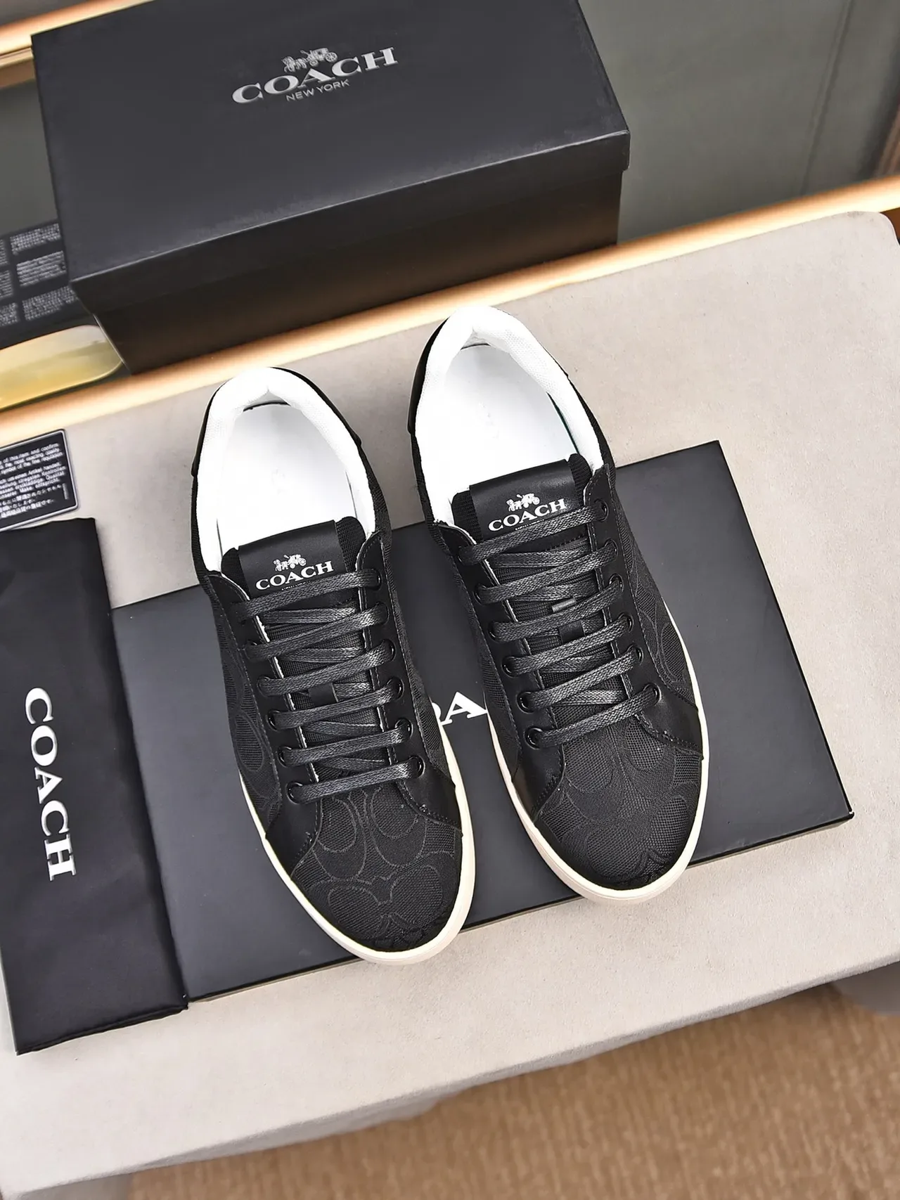 Coach Monogram Jacquard Low-Top Lifestyle Sneaker 2