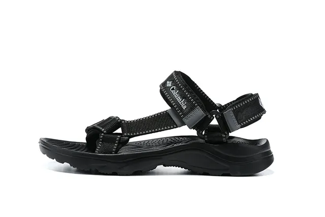 Columbia Black Adjustable Strap Casual Sandals 2