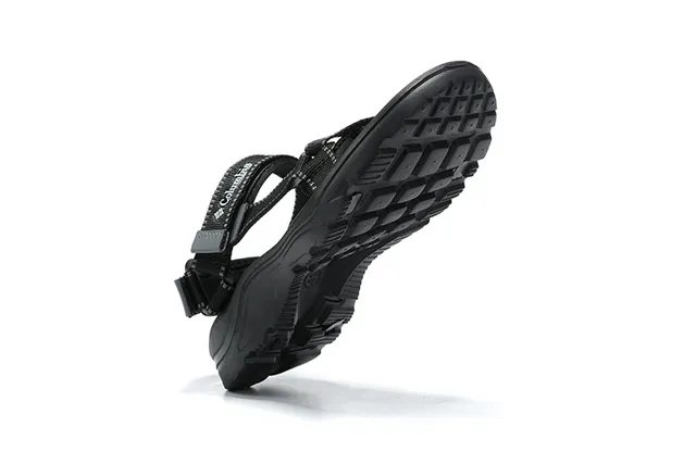 Columbia Black Adjustable Strap Casual Sandals 4