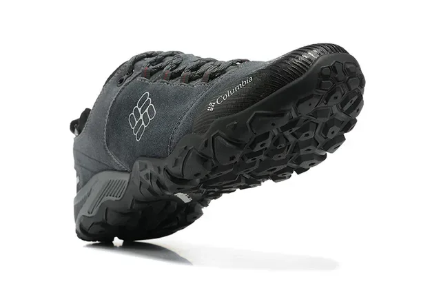 Columbia Gray Black Low-Cut Waterproof Sneakers 4