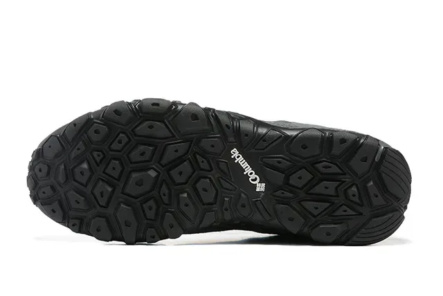 Columbia Gray Black Low-Cut Waterproof Sneakers 7