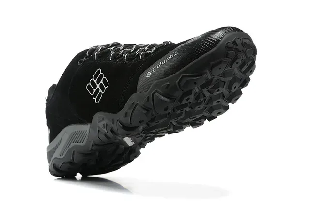 Columbia Gray Black Low-Cut Waterproof Sneakers 19
