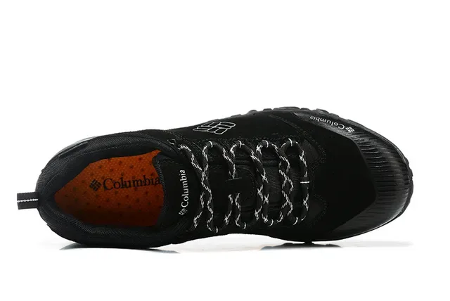 Columbia Gray Black Low-Cut Waterproof Sneakers 21