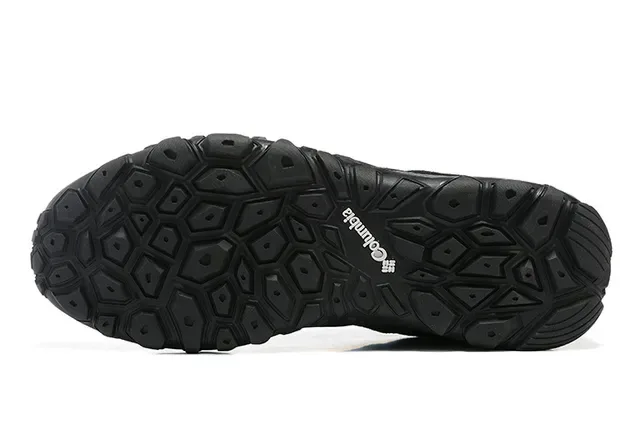 Columbia Gray Black Low-Cut Waterproof Sneakers 22