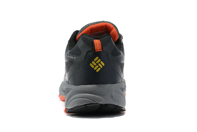 Columbia Montrail Bajada III Black Orange Trail Running Shoes 4