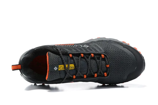 Columbia Montrail Bajada III Black Orange Trail Running Shoes 5