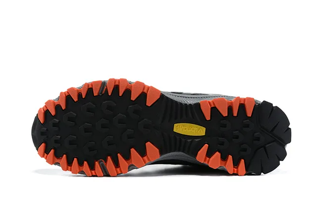 Columbia Montrail Bajada III Black Orange Trail Running Shoes 6