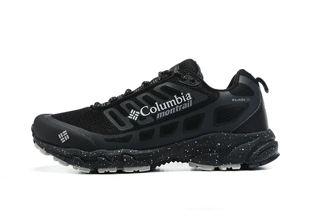 Columbia Montrail Bajada III Black Orange Trail Running Shoes 8