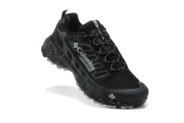 Columbia Montrail Bajada III Black Orange Trail Running Shoes 9