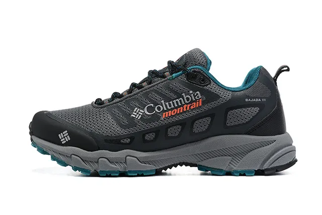 Columbia Montrail Bajada III Black Orange Trail Running Shoes 15