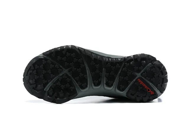 Columbia Navy Gray Mesh And Synthetic Overlay Upper Techlite Midsole Running Shoes 21