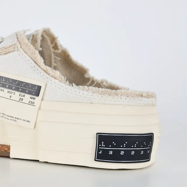 Converse Chuck Taylor All Star Mule Off-White Canvas Sneakers 4
