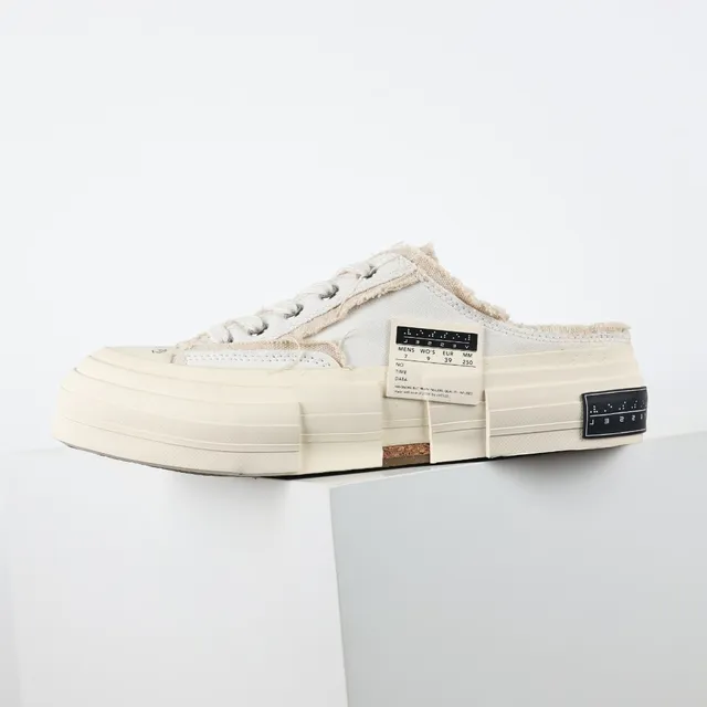 Converse Chuck Taylor All Star Mule Off-White Canvas Sneakers 9