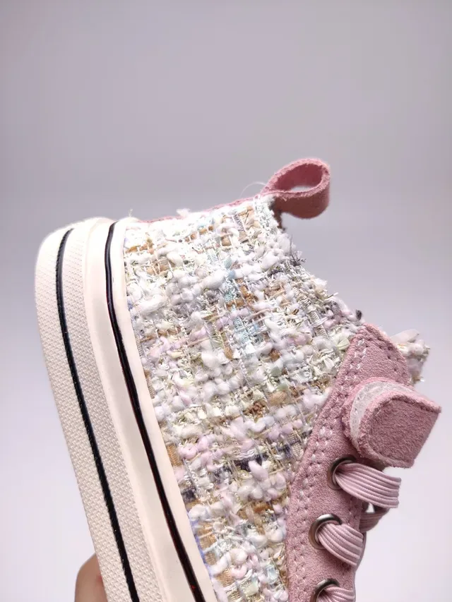 Converse Chuck Taylor All Star Tweed Pink Lifestyle Sneaker 6
